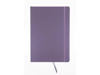 Schetsboek Kangaro A4 heather purple PU HC 80 vel 140gr roomwit met el - 5