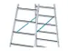 échelles de sécurité,double face,2x8marches a. revêtement R13