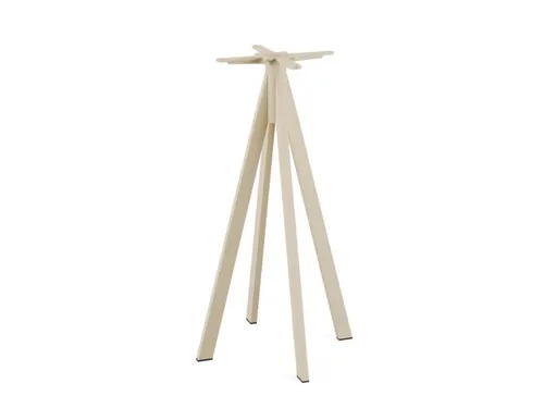 onderstel,HxBxD 1080x600x600mm,v. Terrastafel,staal,zandkleuren