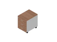 mobiel ladeblok,HxBxD 580x420x560mm,3lade(n),centr. vergrendeling