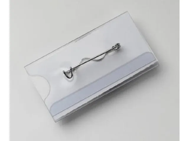 Badge avec épingle 60x40mm