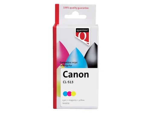Inktcartridge Quantore alternatief tbv Canon CL-513 2971B001 3 kleuren