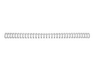 Draadrug GBC 12.5mm 34-rings A4 zilver 100stuks - 3