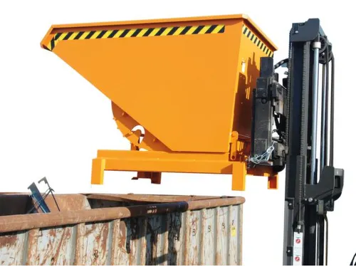 Zwaarlast-kiepbak,HxLxB 970x1260x1105mm,0,6m³,draagverm. 4000kg