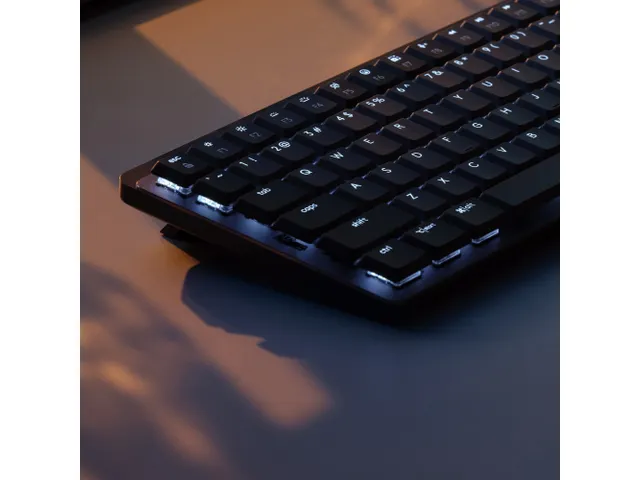 Clavier Bluetooth Logitech MX mini Mechanical QWERTY Anglais US gris