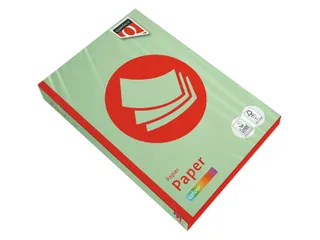 Kopieerpapier Quantore Colour A3 120 Gram Appelgroen 250vel - 1