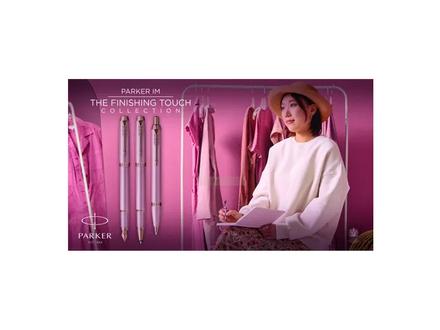 Stylo plume Parker IM Finish Touch Mauve Medium
