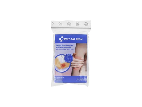 Gel pour brûlures First Aid Only, paquet de 8 pièces de 3,5 gramme