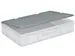 Couvercle À Charnières Pour Bac Norme Europe Lxl 600X400Mm Gris