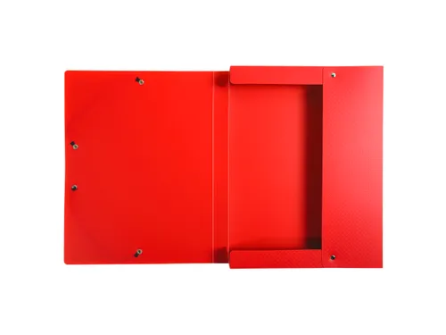 Klasseerdoos PP rug 25mm A4 rood
