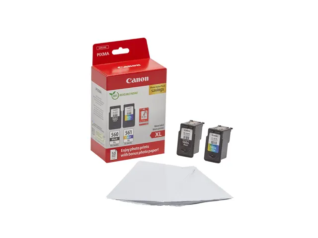 Canon PG-560XL & CL-561XL Photo Value Pack Inktcartridges