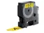 Labeltape Dymo 45808 D1 S720880 19mmx7m zwart op geel