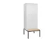 locker voor scheiding van kleding,HxBxD 2120x800x815mm,2vak