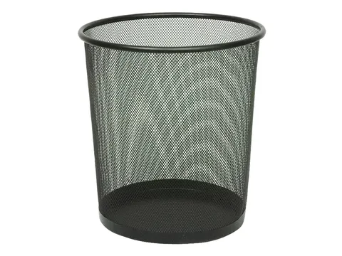 Papierbak Vepa Bins rond 19 liter zwart