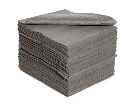 sorbent,mat,LxB 500x400mm,opnamecapaciteit 124l/VE,vlies,donkergrijs