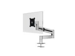 Monitorarm voor 1 scherm bureaubevestiging met bladdoorvoer Zilver