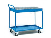 Tafelwagen Met Bak 2722 300kg 2 Etages Staalplaat 1000x600mm