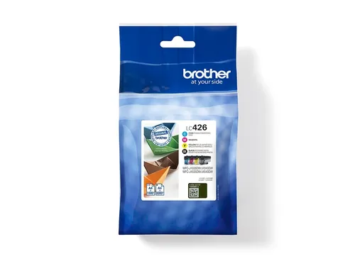 Inktcartridge Brother LC-426VAL zwart + 3 kleuren
