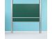 Schoolbord Dubbelvlaksbord 100x300cm Kolom Krijtbord Groen Emaille - 1