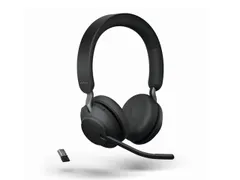 Jabra Evolve2 65 UC Stereo Bluetooth Headset USB-A Zwart