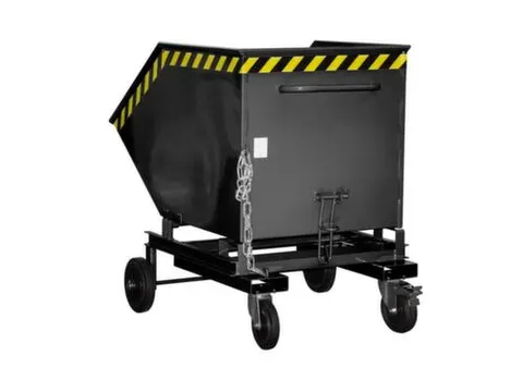 Kiepwagen,waterdicht,HxLxB 1220x1390x1070mm,0,6m³,draagverm. 300kg