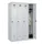 locker,HxBxD 1850x1200x500mm,4vak,vak B 300mm,draaigrendel