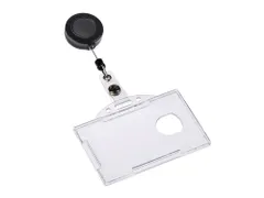 Pashouder Europel open met afroller 54x85mm