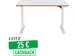 Ergo Zit/Sta bureau 120x70cm elektrisch op voet