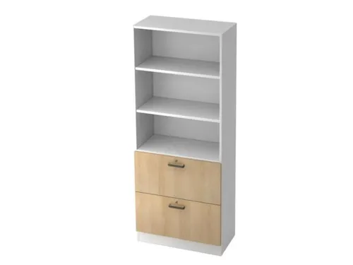 hangmappenkast,HxBxD 2004x800x420mm,2hangmappenframes,romp wit