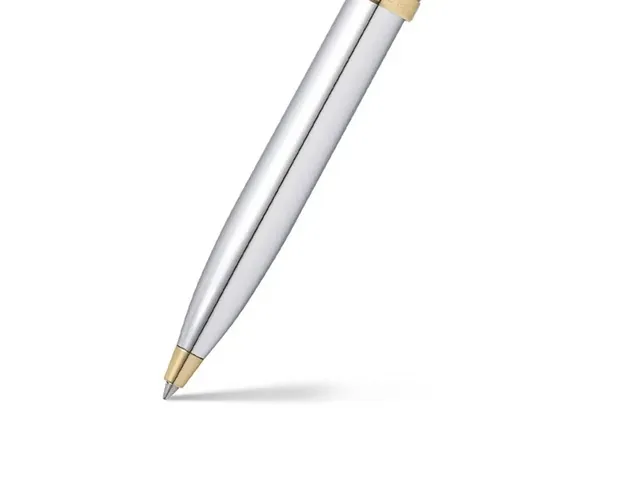 Balpen SHEAFFER 100 E9340 Bright chrome gold tone