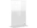 Premium Plus tableau d'affichage acrylique,avec pied, ft A4