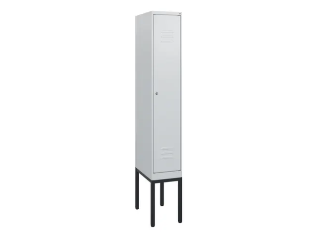 locker,HxBxD 1950x300x500mm,1vak,vak B 300mm,cil.-slot,voetonderstel