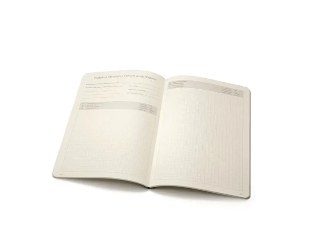 Cahier de notes Conceptum Flex A5, chamois 80gr, notes de réunion, 4