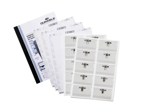 Congresspeldenset 90x54mm Met Combiklem