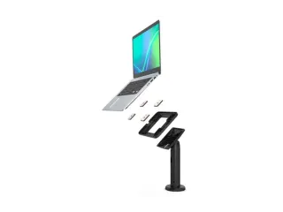 Compulocks TCDP04SMP01B, Zwart - 1
