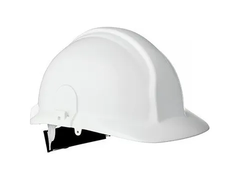 Veiligheidshelm Arco Champion Plus met draaiknop wit