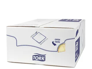 Tork 478712 Premium Linstyle Dinnerservet champagne 600 Stuks - 4