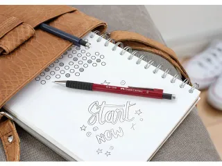 Vulpotlood Faber-Castell GRIP 1347 0,7mm rood - 5