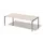 vergadertafel/directiebureau,HxBxD 650-850x2400x1200mm,rechthoekig
