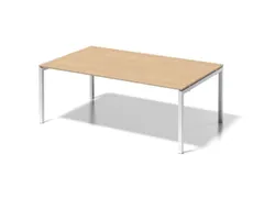 vergadertafel/directiebureau,HxBxD 740x2000x1200mm,rechthoekig