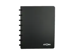 Adresboek Atoma A5 lijn 54vel 90gr PP assorti