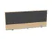 panneau de rehausse,p. table de bureau,NE-érable,BN8010-anthracite