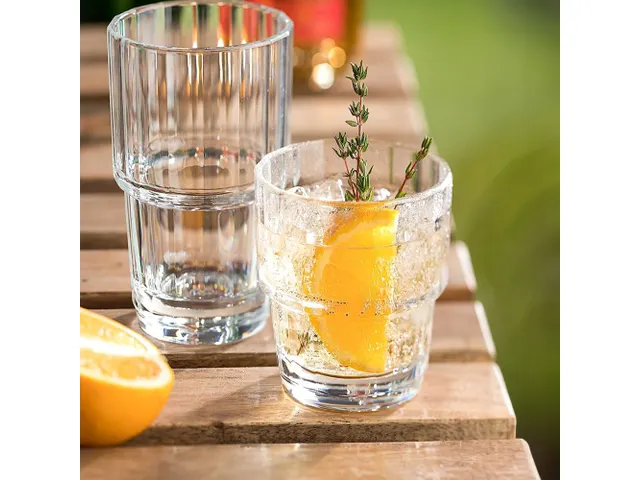 Arcoroc Norvege Tumbler 25cl gehard glas stapelbaar, doos 6 stuks
