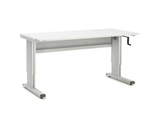 Werktafel Staalbuis 700-1100x1800x800mm Hoogte Verstelbaar Handslinger