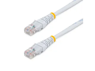 15m Cat5e Gegoten RJ45 UTP Netwerkkabel wit - 1
