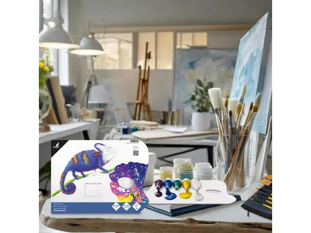 Afscheurpalet Kangaro 23x30cm 36 vel 50grams papier 3-zijdig gelijmd m