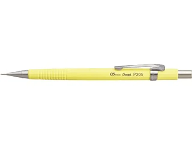Portemine Pentel P205 0,5mm Jaune pastel