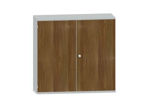 Kantoorkast 1150x1200x430mm Decor Romp Lichtgrijs Decor Front Noten