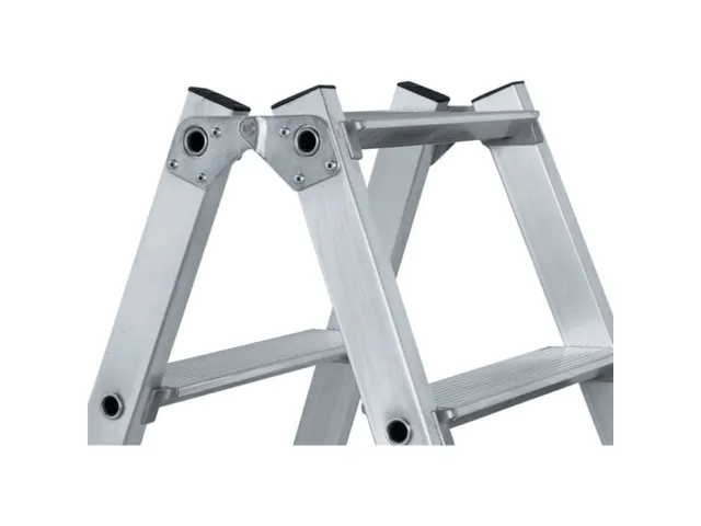 Boktrap Aluminium L 1 61M 2X7Treden Dubbelzijdig