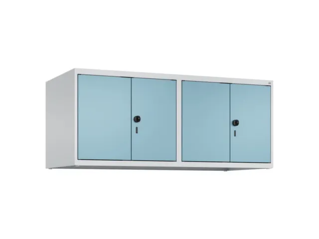 opzetkast,v. locker voor scheiding van kleding,4vak.,vak B 300mm